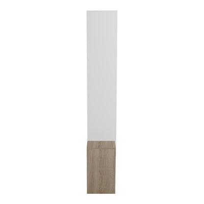 Set mobilier living cu rafturi Leganto, Pal, Alb, 220x35x197 cm, foto produs 6