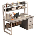 Set mobilier pentru birou Soco-Berto II, Lemn/, Birou 120x60x75 cm + Scaun 45x53x87 cm - Set 2 piese, imagine suplimentara