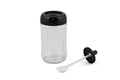 Set recipiente pentru condimente Kosova, Sticla, 300 ml, 12 bucati, Lingura, Transparent