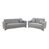 canapea Set sufragerie 2 piese Modesto din stofa de Gri 85x215 cm