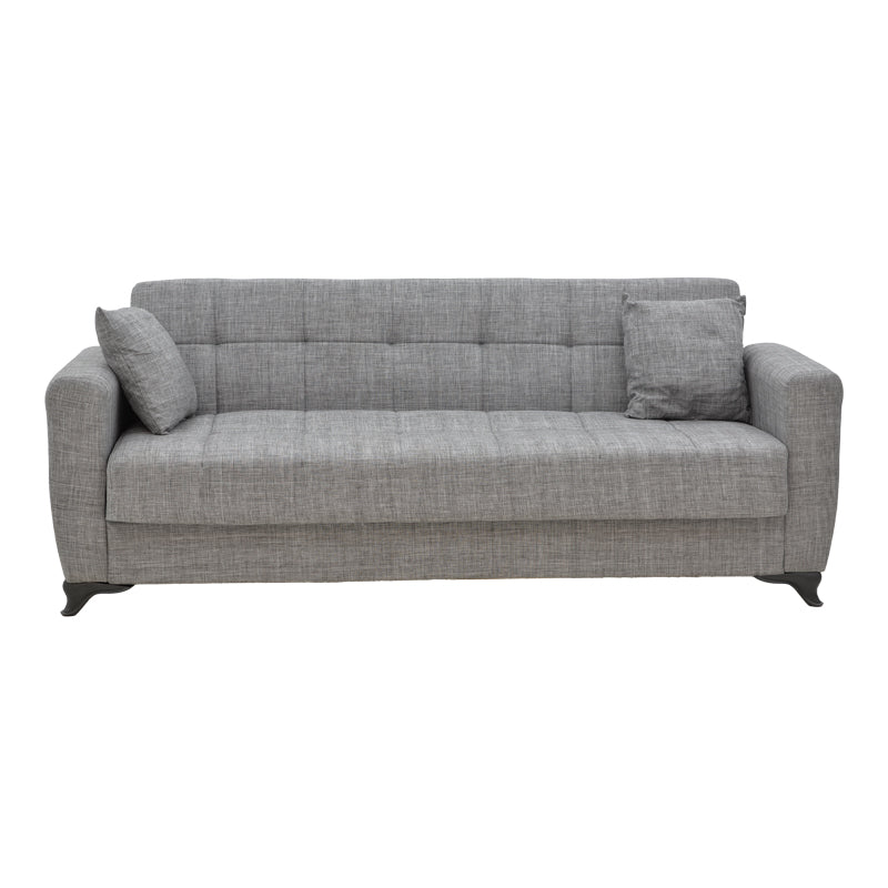 Set sufragerie 2 piese Modesto din stofa de Gri, 85x215 cm, detaliu produs