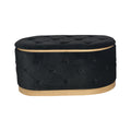 Set tabureti 2 buc Royel, Negru, 83x46x42 cm, imagine suplimentara