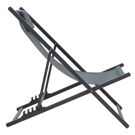 Sezlong Corte fag aluminiu texMaron, 190x70 cm