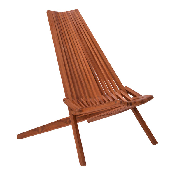 Sezlong de gradina Chaise Boho, Natural, 101x63x80 cm