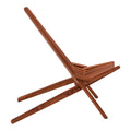 Sezlong de gradina Chaise Boho, Natural, 101x63x80 cm, detaliu produs
