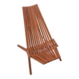 Sezlong de gradina Chaise Boho, Natural, 101x63x80 cm