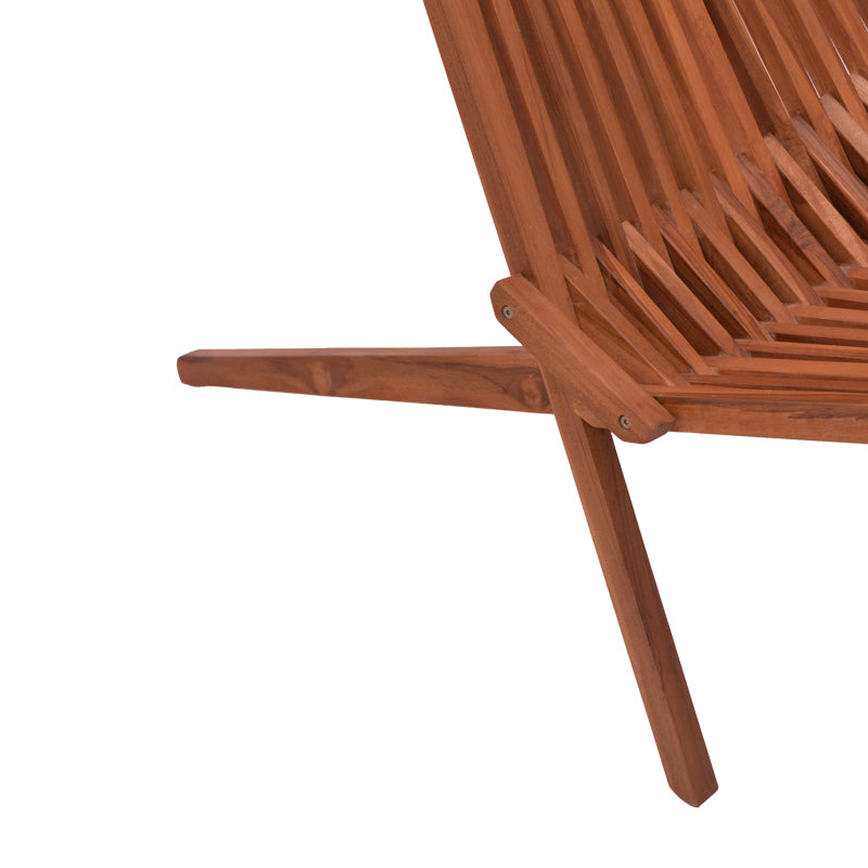 Sezlong de gradina Chaise Boho, Natural, 101x63x80 cm
