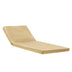 Perna De Scaun Sezlong Sezlong Sadie stofa bej 65x185x7 cm