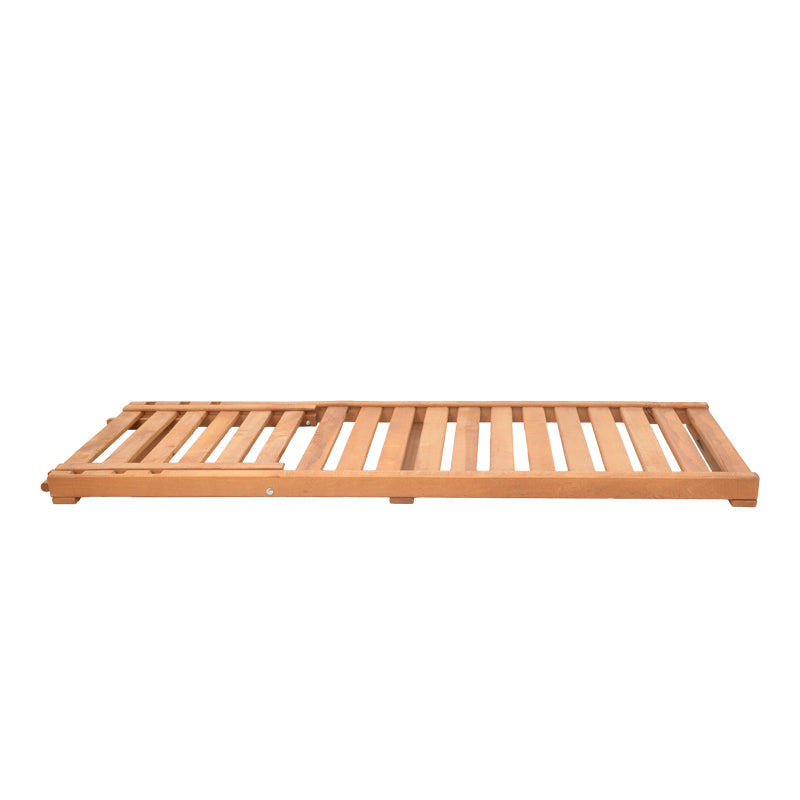 Sezlong Specta lemn masiv de fag, nuc, 60x190x50 cm
