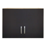 Dulap superior Athos cu 2 usi, 80x42x60 cm - Sonoma-Antracit
