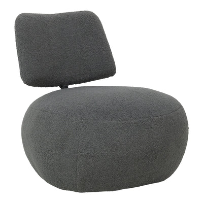 Stonie fotoliu stofă boucle antracit 67x73x67cm, 67x73x67 cm, imagine principală, stofă, pentru living