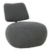 Stonie fotoliu stofă boucle antracit 67x73x67cm, 67x73x67 cm, imagine principală, stofă, pentru living