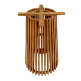 Suport blat masa de bar Galy Boho, Natural, 60x60x90 cm