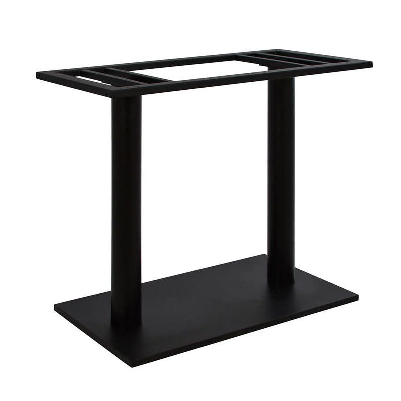 Baza de masa Soign, Metal, 80x40x72 cm - Negru