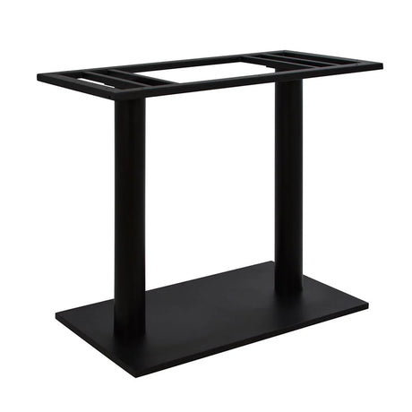 Suport blat masa Soign, Negru, 80x40x72 cm