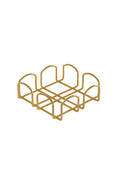 Suport de șervețele Napkin Holder Sevilla, Aur, 20x7x20 cm