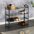 Suport Pantofi Ramon 12 Perechi, Negru, 62x20x62 cm, imagine suplimentara