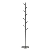 Cuier Suport pentru haine Fori metal negru 30x30x173 cm