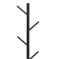 Suport pentru haine Fori metal, negru, 30x30x173 cm, imagine suplimentara