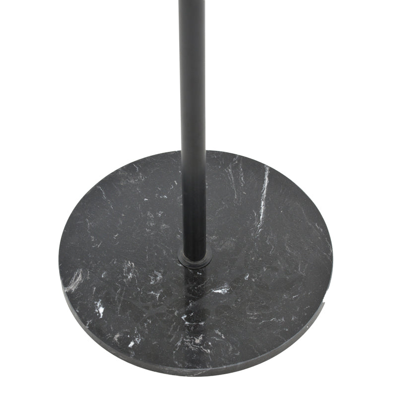 Suport pentru haine Fori metal, negru, 30x30x173 cm