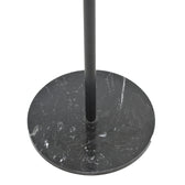 Suport pentru haine Fori metal, negru, 30x30x173 cm, detaliu produs