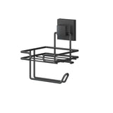 Suport pentru hârtie igienică Toilet Paper Holder Honey 1, Negru, 12.5x14.5x17 cm