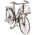 Planta Artificiala Suport pentru plante Bicicleta maro forjat 97x46x64 cm