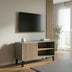comoda TV Suport TV cu rafturi Tuscany, Modern, Lemn Sonoma-Antracit, 100x40x51cm
