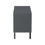 Suport TV cu rafturi Tuscany, Modern, Lemn, Sonoma-Antracit, 100x40x51 cm