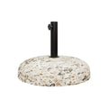 Suport umbrela de gradina Nimbus Alb 50x50x50 cm