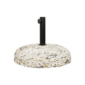 Suport umbrela de gradina Nimbus Alb 50x50x50 cm