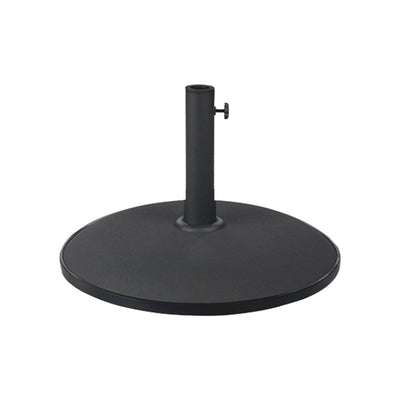 Suport umbrela de gradina Shade Negru 58x58x43 cm