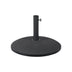 Suport umbrela de gradina Shade Negru 58x58x43 cm