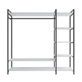 Suport Umerase cu rafturi Trend Saga L615, Alb, 40x180x180 cm