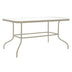 mobilier de gradina Tabel din metal cu pahar de șampanie Valor 110x60x70 cm