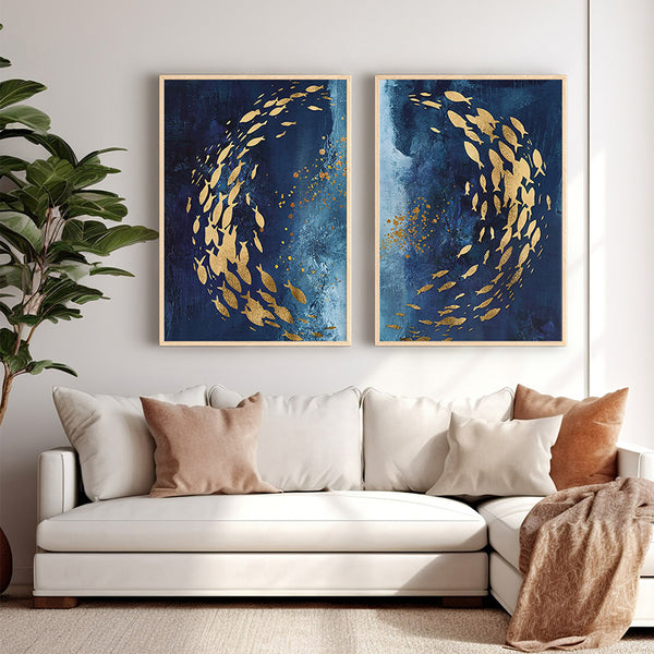 Tablou Bencia, Multicolor, 33x48 cm