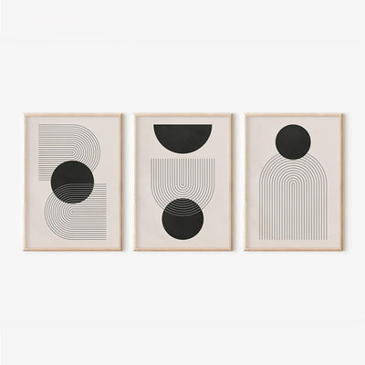 Tablou Caldra, Triptic, Pânză, 33x48 cm