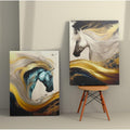 Tablou Canvas (2 bucăți) 2KNV4351, Multicolor, 110x70 cm