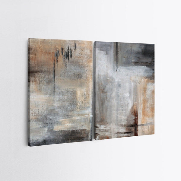 Tablou Canvas (2 bucăți) Antonio 8, Multicolor, 110x70 cm