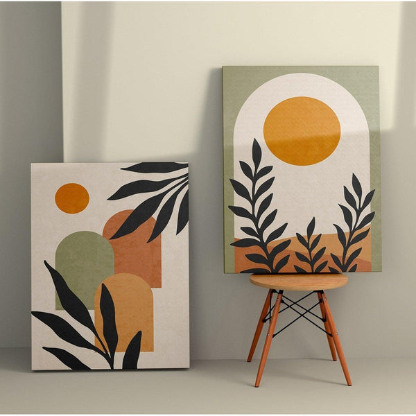 Tablou Canvas (2 bucăți) Rustic 8, Multicolor, 110x70 cm