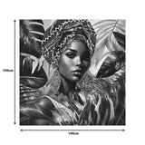 Tablou Canvas 3D Gangalo, Multicolor, 100x100 cm