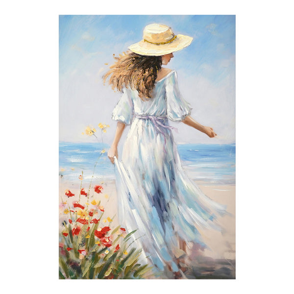 Tablou Canvas Avra, Pânza, Multicolor, 60x90 cm