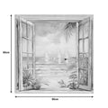 Tablou Canvas cu Efect 3D Deive I, Multicolor, 80x80 cm, imagine suplimentara