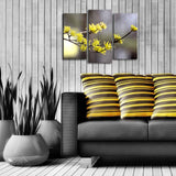 Tablou Canvas cu Led Orhidee, Multicolor, 66 x 45 cm