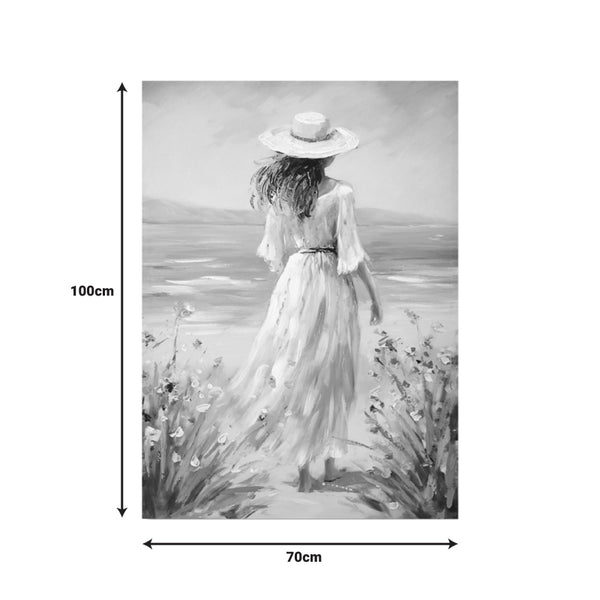 Tablou Canvas Decorativ, Canvas, Multicolor, 60x90 cm