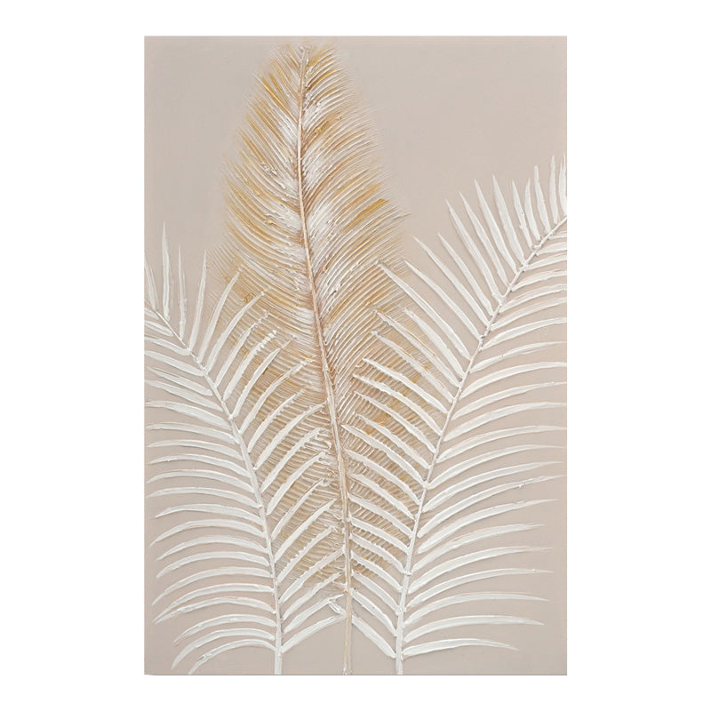 Tablou canvas decorativ Leavy, Canvas, Multicolor, 60x90 cm
