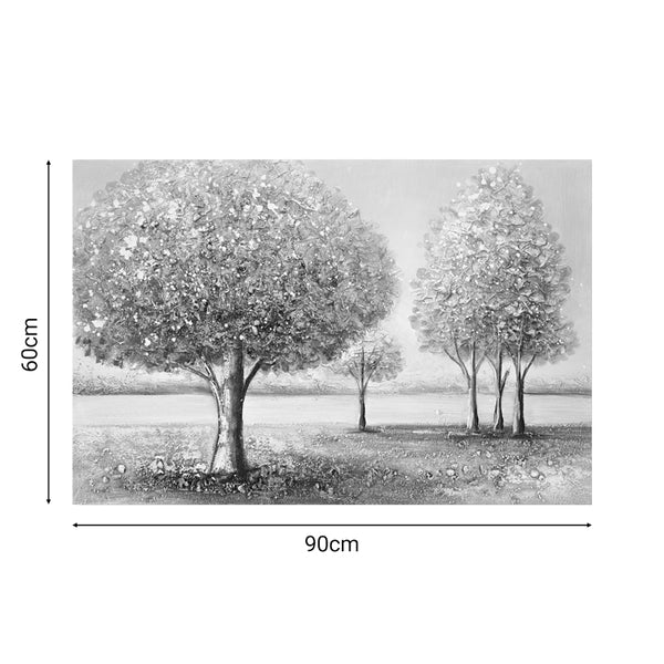 Tablou canvas Forest, Multicolor, 90x60 cm
