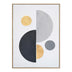 Tablou canvas Geometric Gri 52x72 cm