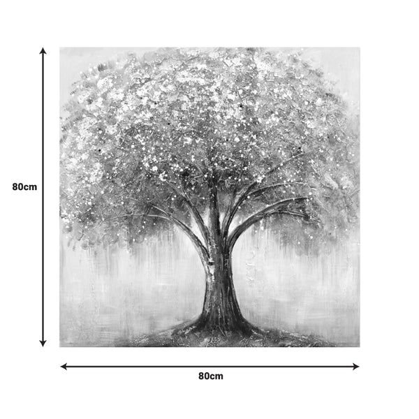 Tablou canvas Nator, Multicolor, 80x80 cm