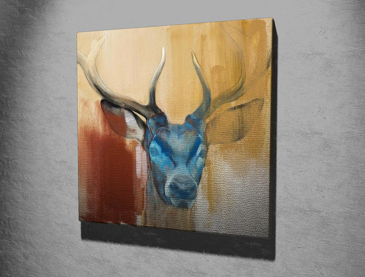 Tablou Canvas pe pânză  KC194, Multicolor, 45x45 cm